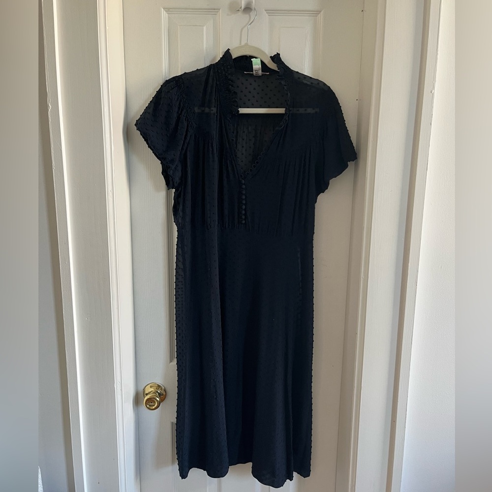 Rebecca Taylor Navy Blue Dress size 12